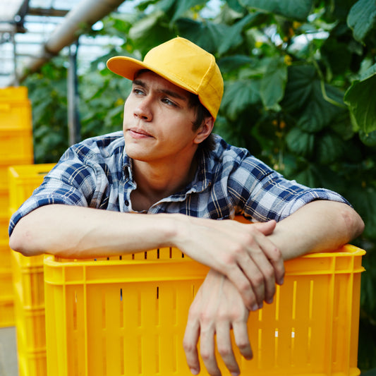 Why Washed Denim Caps Never Go Out of Style on the Farm