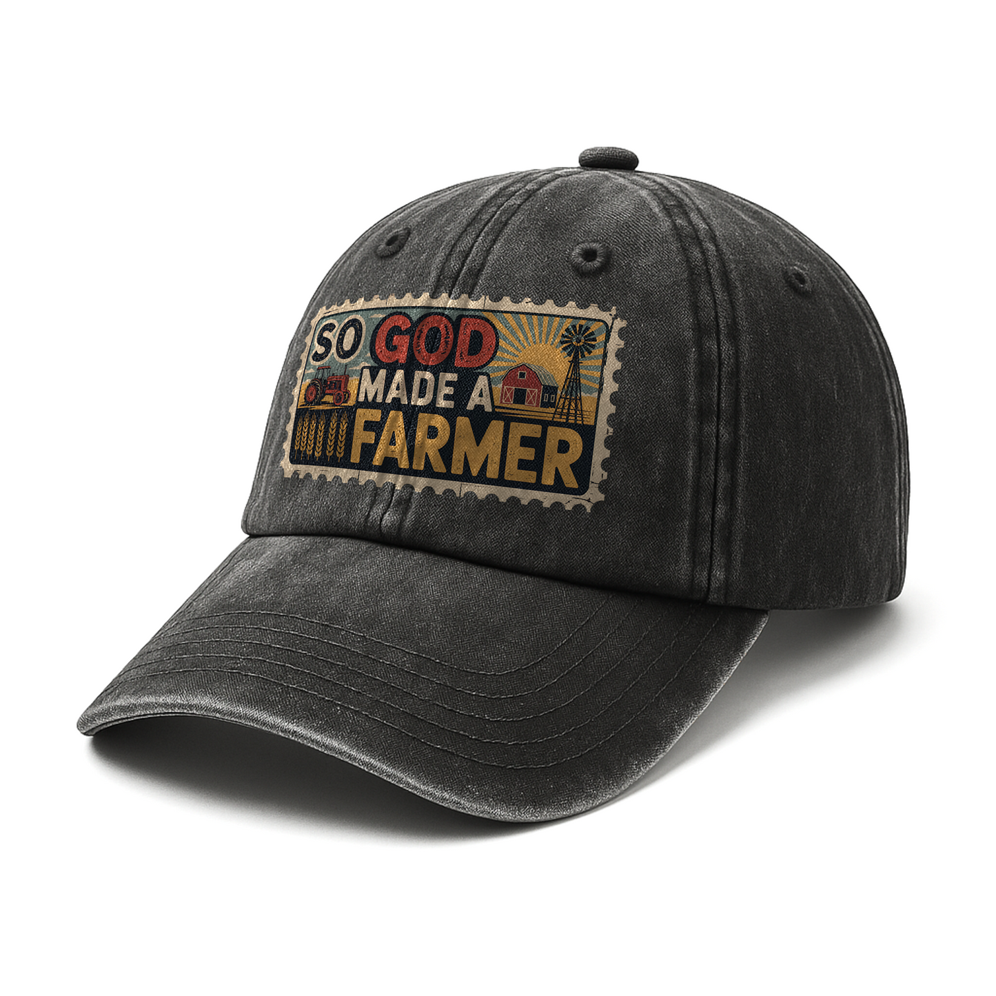 So God Made a Farmer – Americana Homestead Legacy Cap