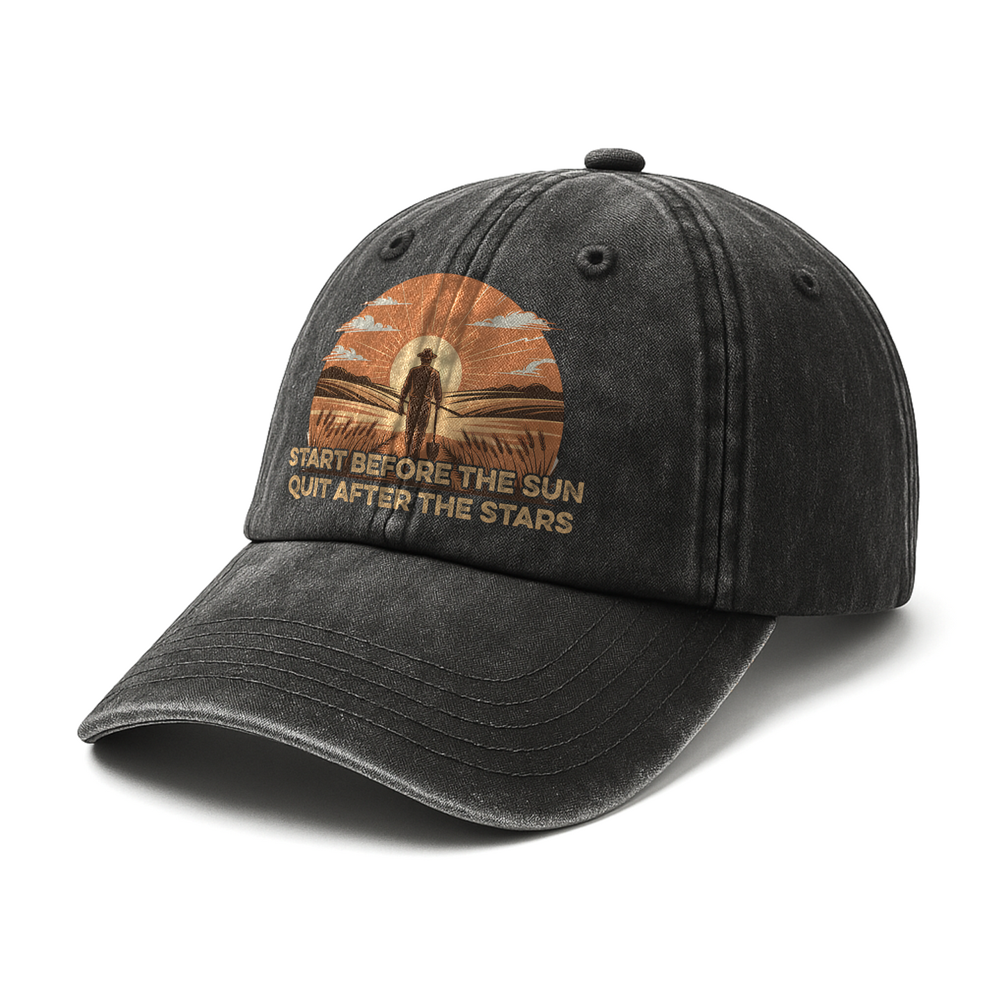 Start Before the Sun – Grit & Glory Washed Cap
