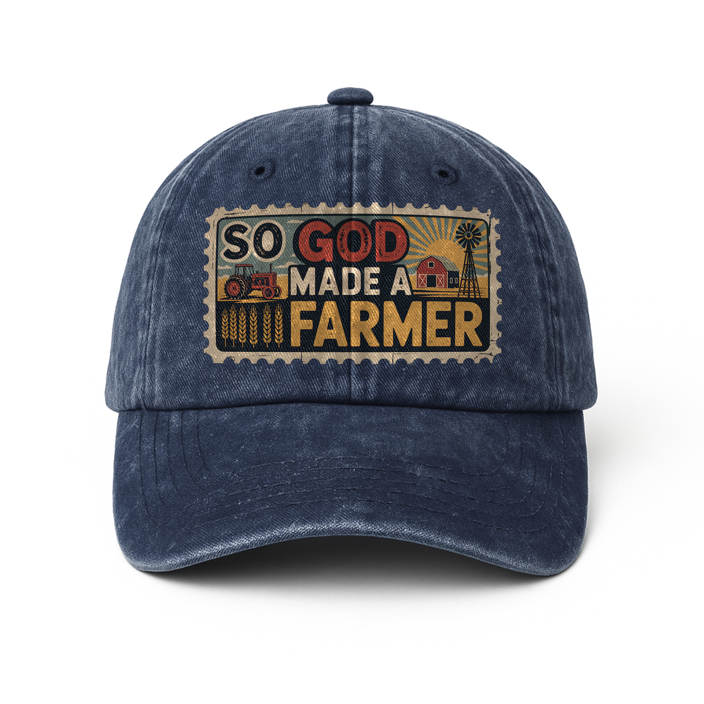 So God Made a Farmer – Americana Homestead Legacy Cap