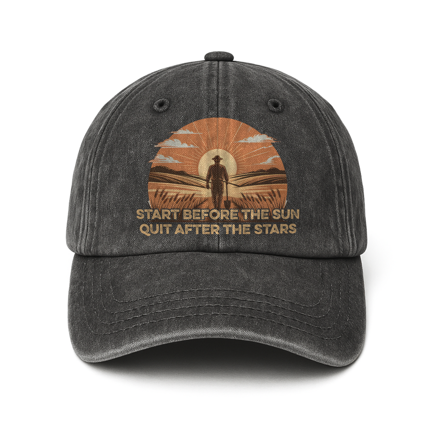 Start Before the Sun – Grit & Glory Washed Cap