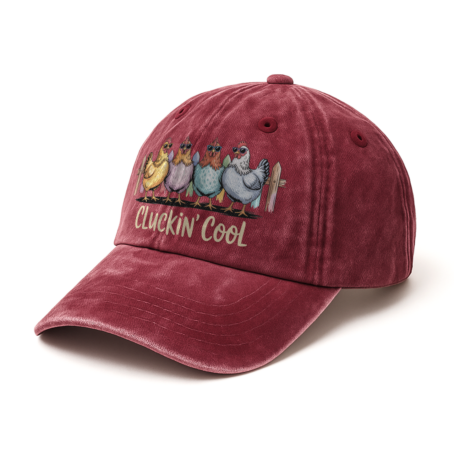 Cluckin' Cool – Barnyard Gang Washed Cap
