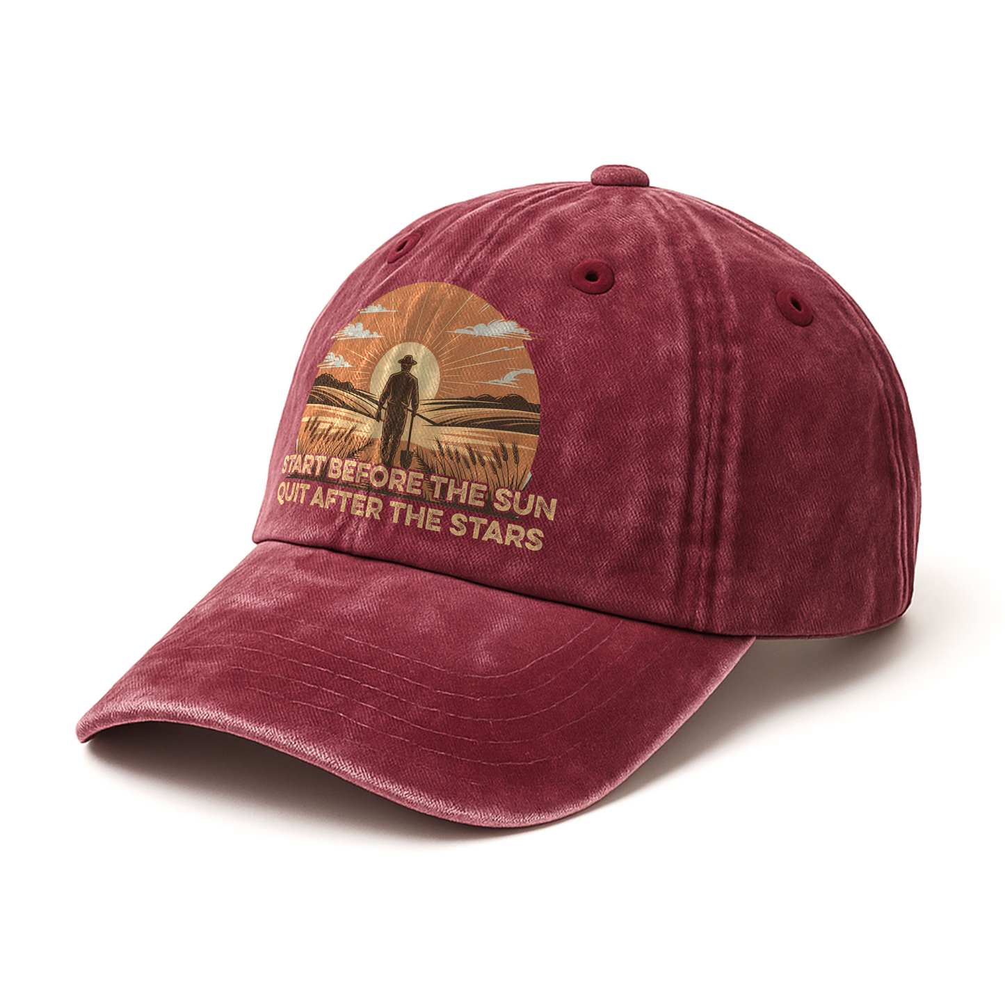 Start Before the Sun – Grit & Glory Washed Cap