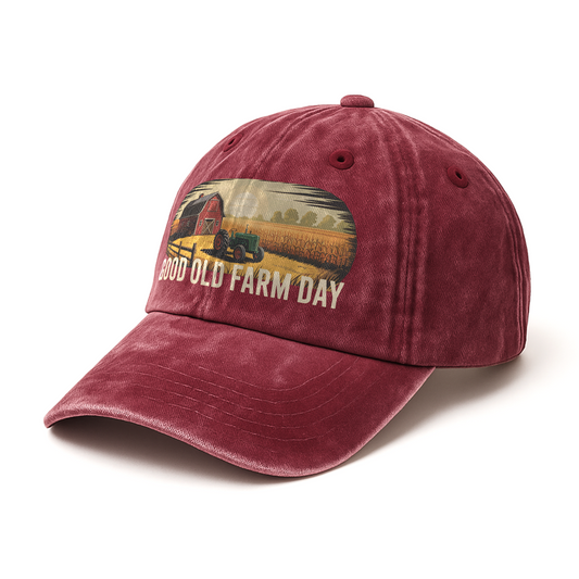 Good Old Farm Day – Nostalgic Homestead Washed Cap