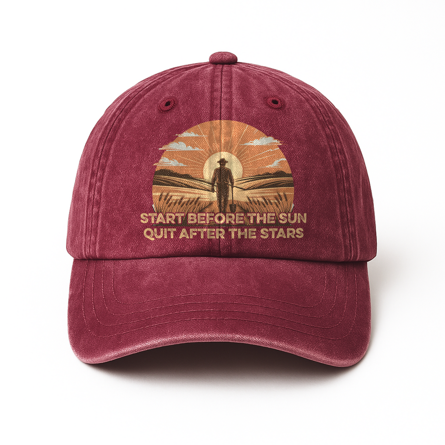 Start Before the Sun – Grit & Glory Washed Cap