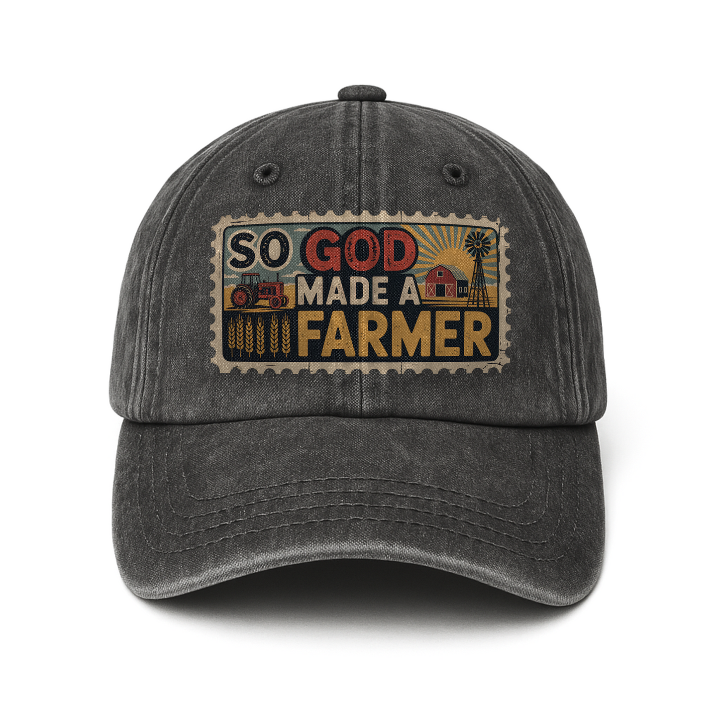 So God Made a Farmer – Americana Homestead Legacy Cap