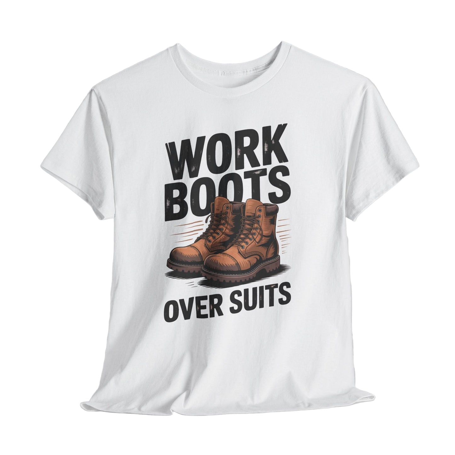 Work Boots Over Suits Vintage T-Shirt
