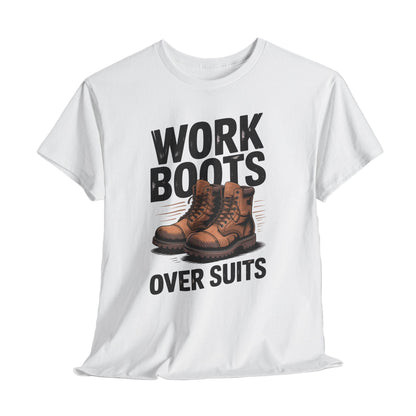 Work Boots Over Suits Vintage T-Shirt