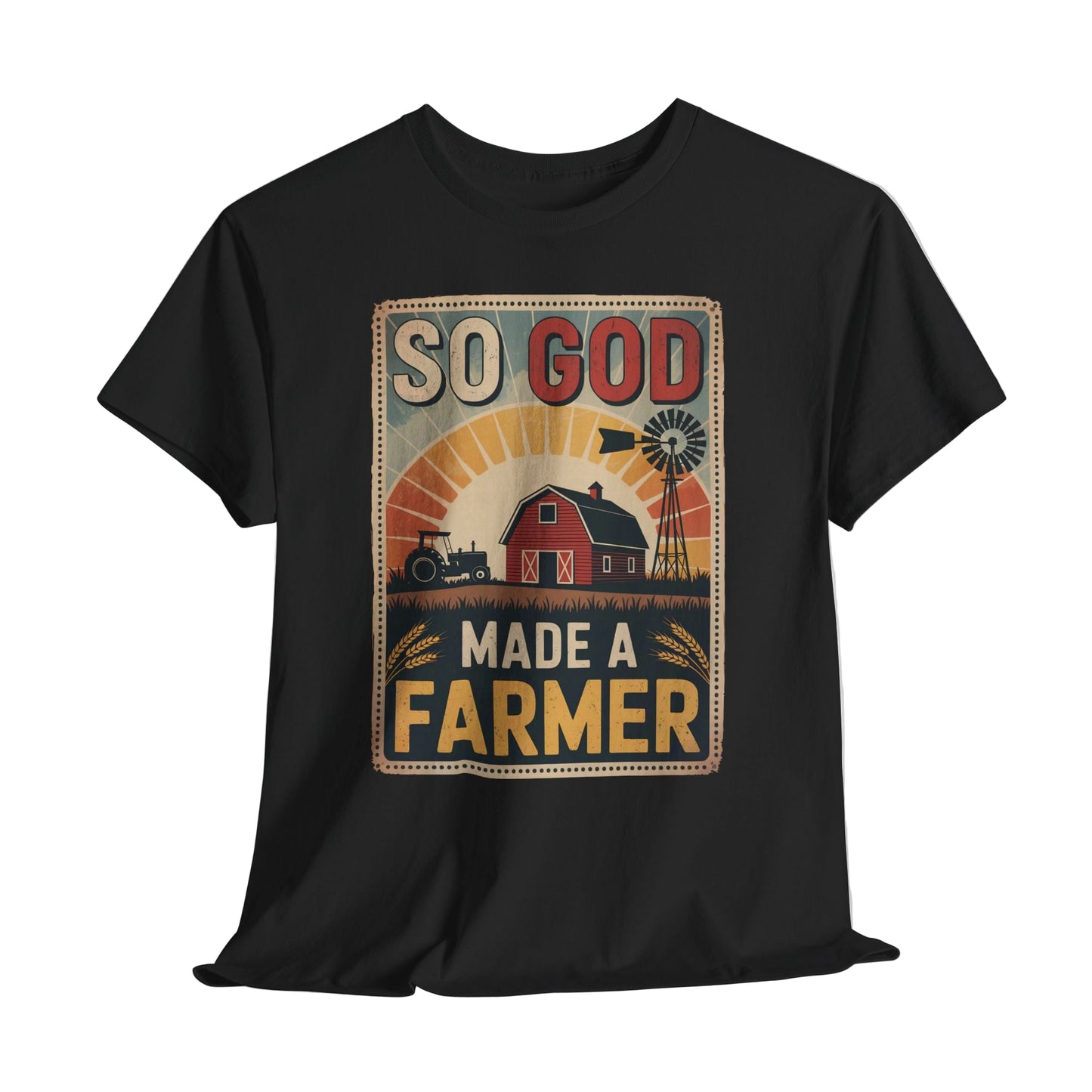 So God Made a Farmer Vintage T-Shirt