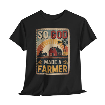So God Made a Farmer Vintage T-Shirt