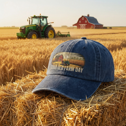 Good Old Farm Day – Nostalgic Homestead Washed Cap