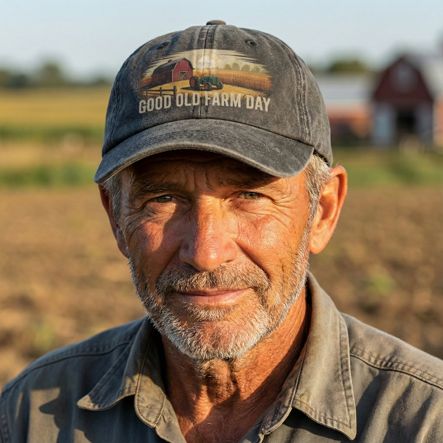 Good Old Farm Day – Nostalgic Homestead Washed Cap