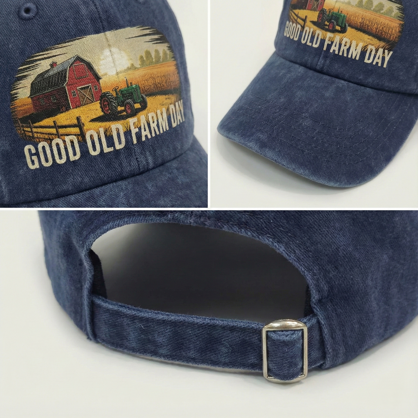 Good Old Farm Day – Nostalgic Homestead Washed Cap