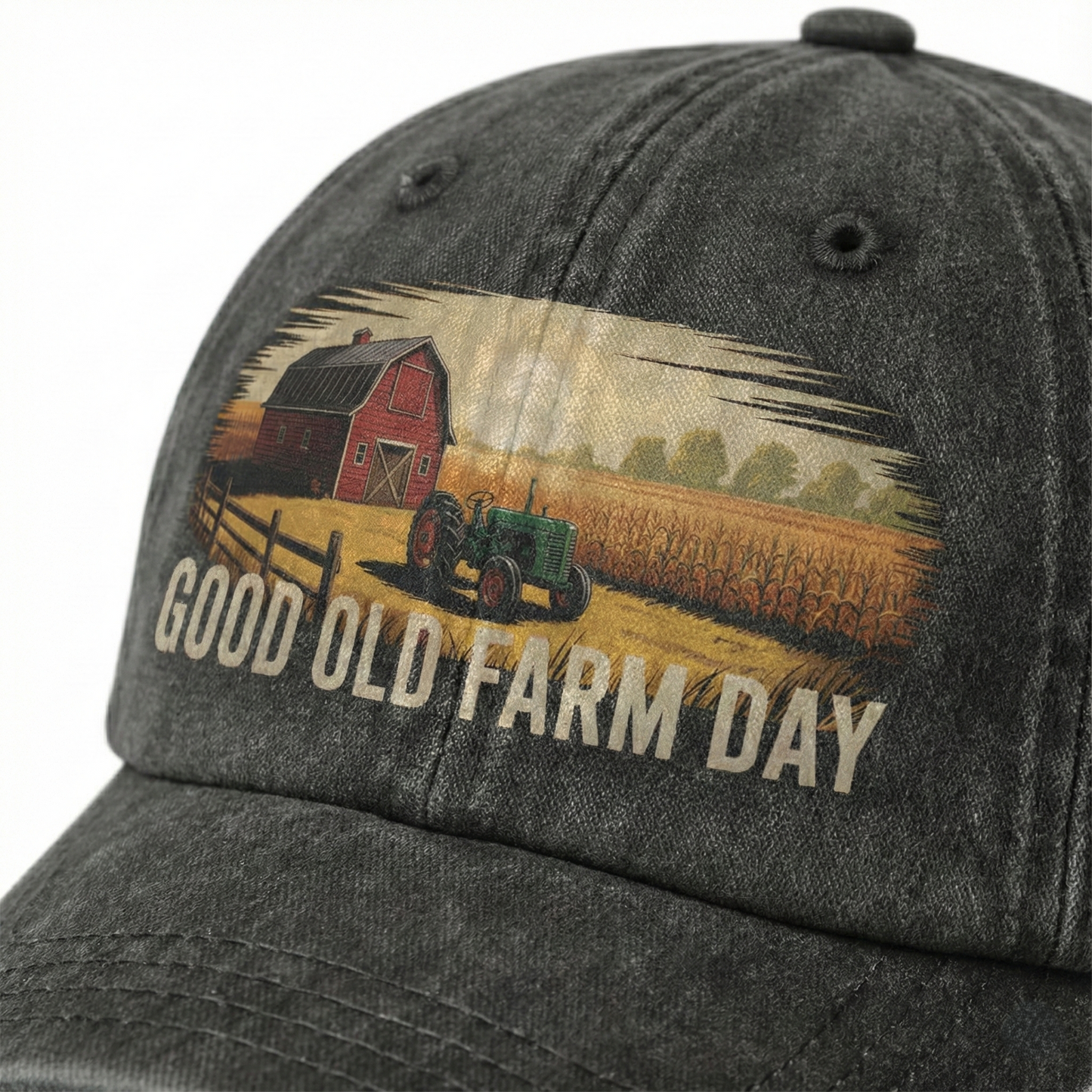 Good Old Farm Day – Nostalgic Homestead Washed Cap