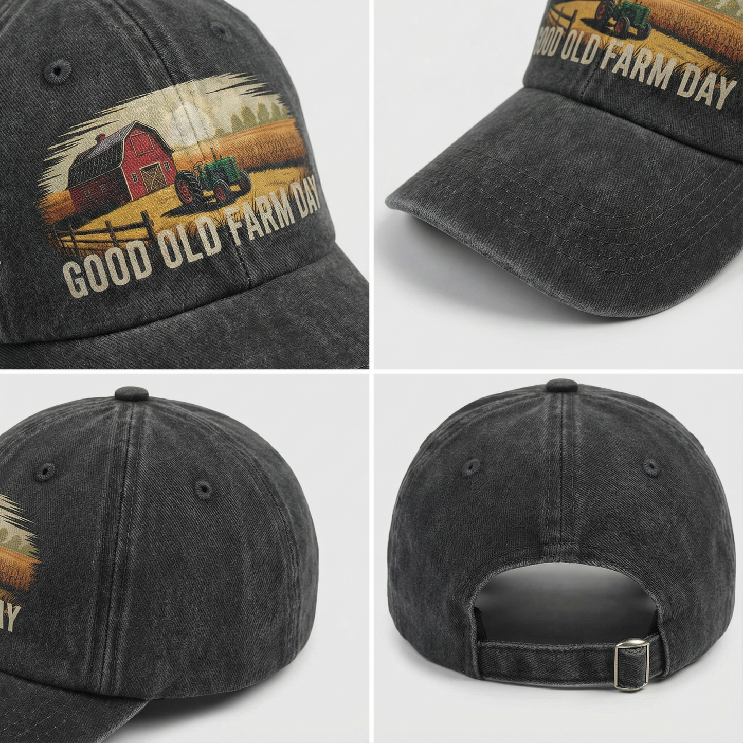 Good Old Farm Day – Nostalgic Homestead Washed Cap