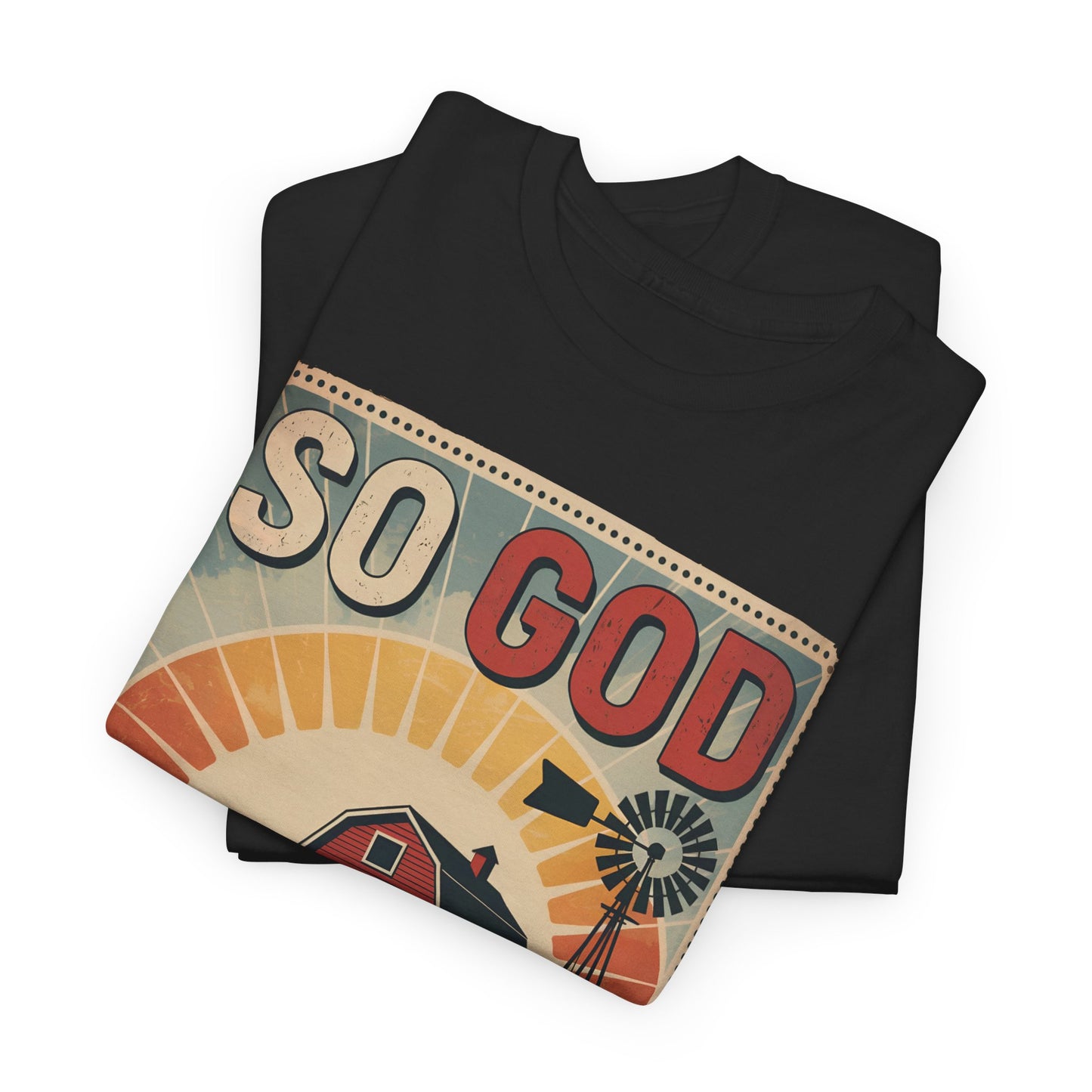 So God Made a Farmer Vintage T-Shirt