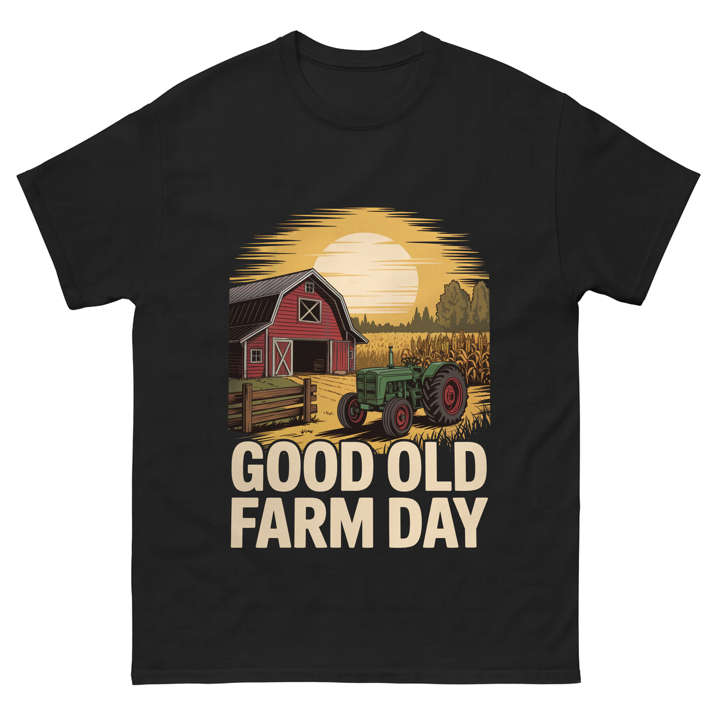 Good Old Farm Day Vintage T-Shirt