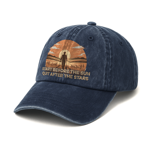 Start Before the Sun – Grit & Glory Washed Cap