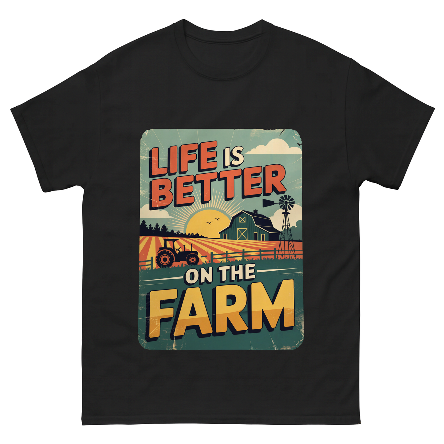 Life Is Better on the Farm Vintage T-Shirt