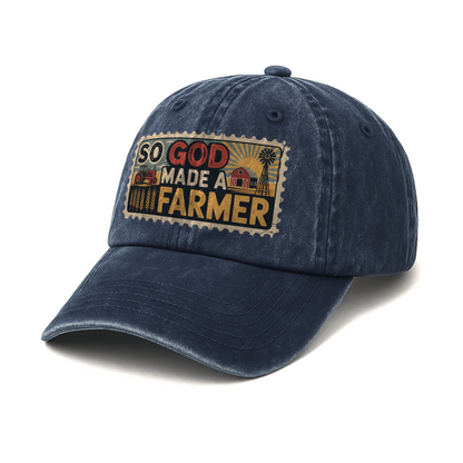 So God Made a Farmer – Americana Homestead Legacy Cap