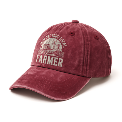 Support Your Local Farmer – Heritage Edition Washed Cap