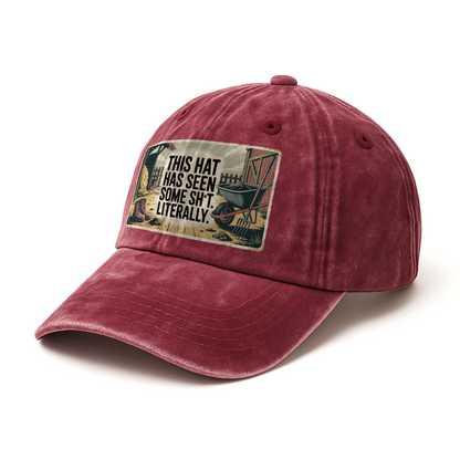 This Hat Has Seen Some Sh*t – Rustic Humor Farm Cap