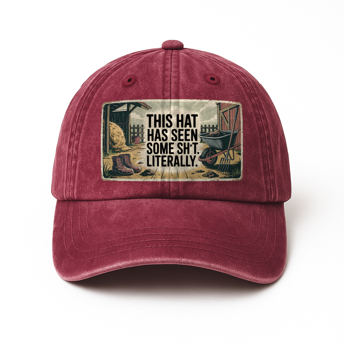 This Hat Has Seen Some Sh*t – Rustic Humor Farm Cap