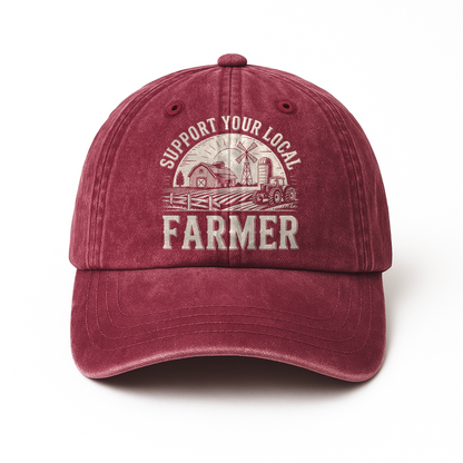 Support Your Local Farmer – Heritage Edition Washed Cap