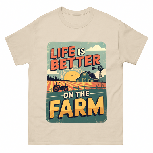 Life Is Better on the Farm Vintage T-Shirt