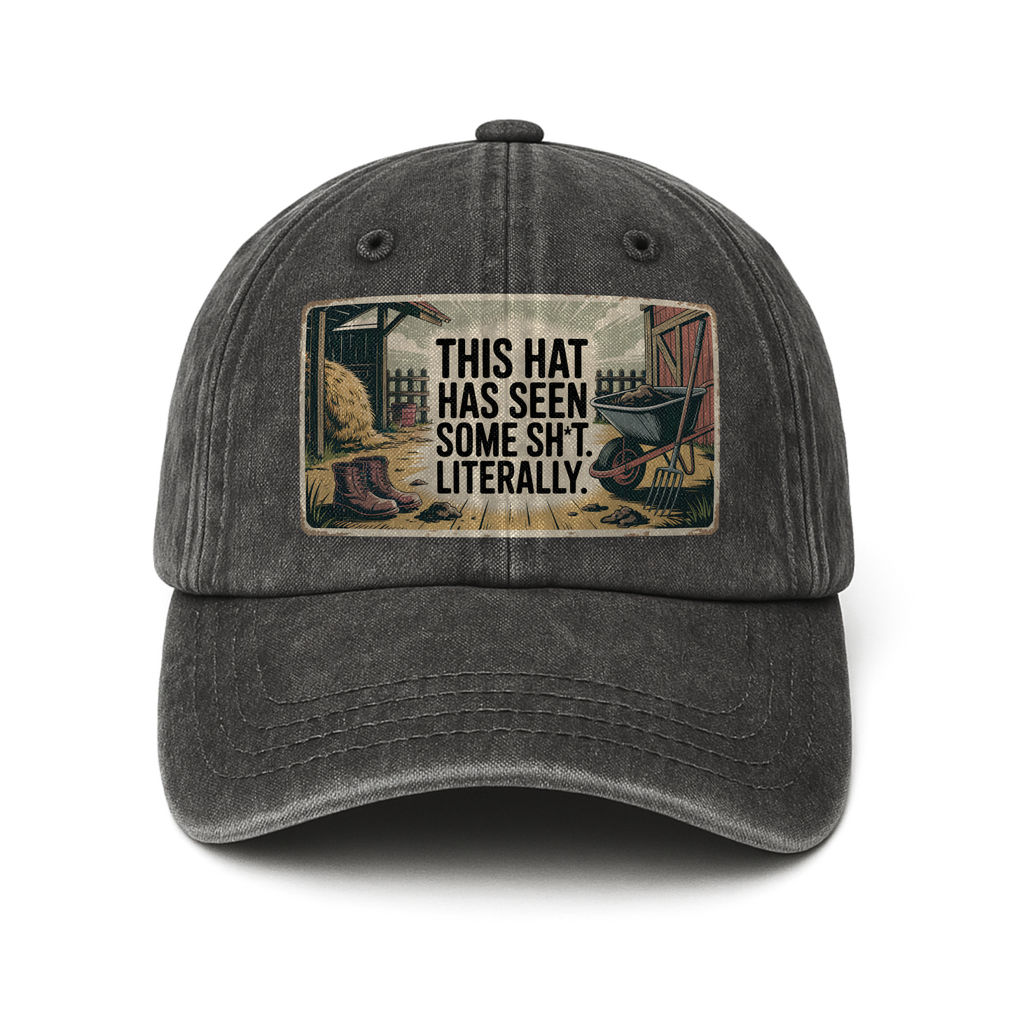 This Hat Has Seen Some Sh*t – Rustic Humor Farm Cap